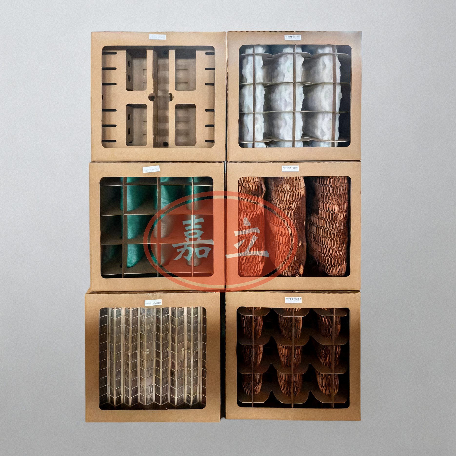 三沙纸盒式漆雾过滤纸箱